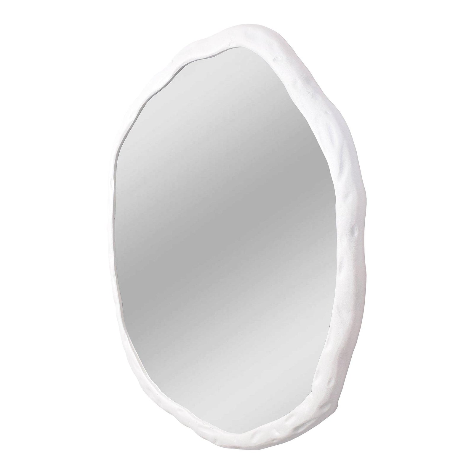 Moe's Home Collection - Foundry Mirror Large White - FI-1098-18 | American Home Furniture