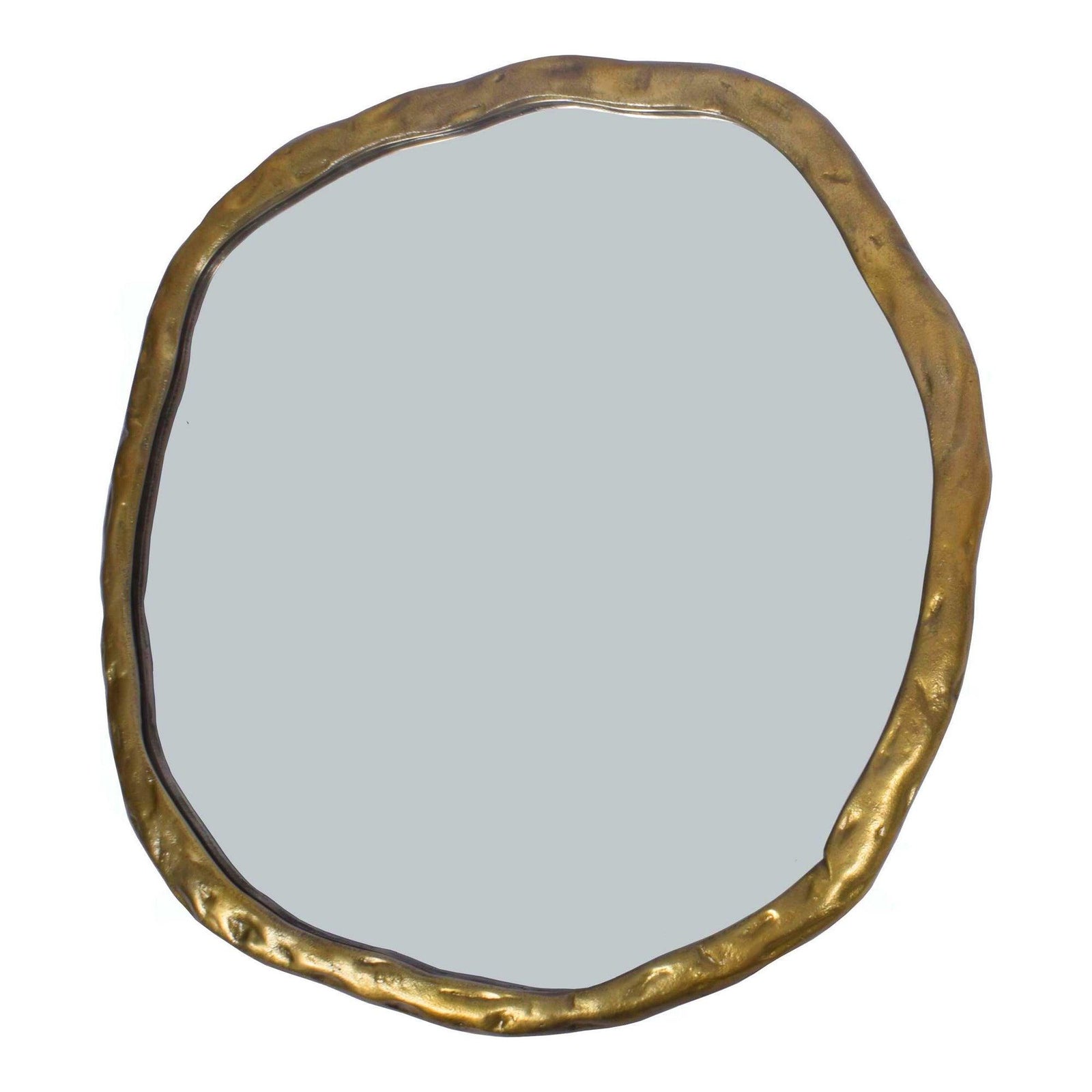 Moe's Home Collection - Foundry Mirror Large Gold - FI-1098-32 | American Home Furniture