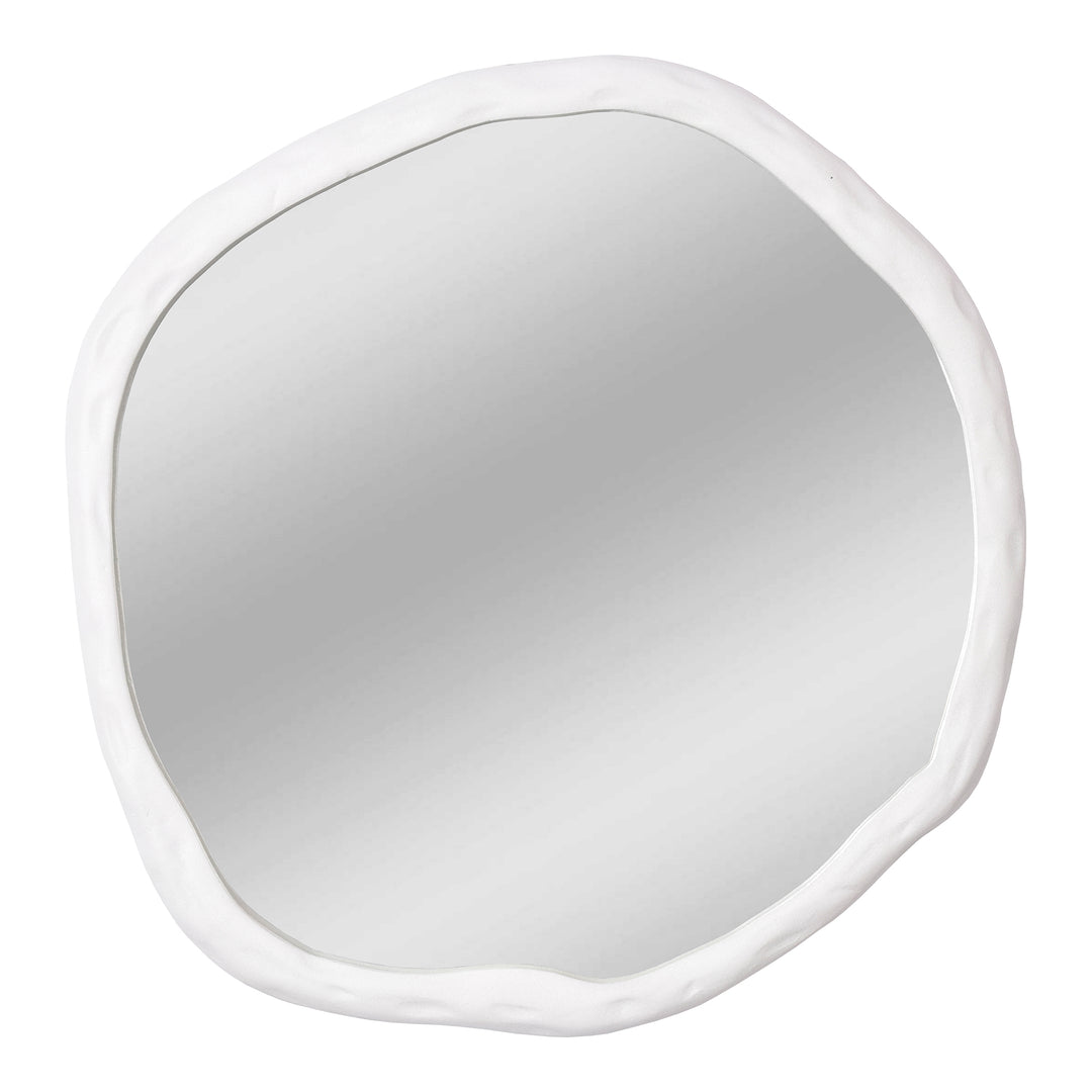 American Home Furniture | Moe's Home Collection - Foundry Mirror Small White