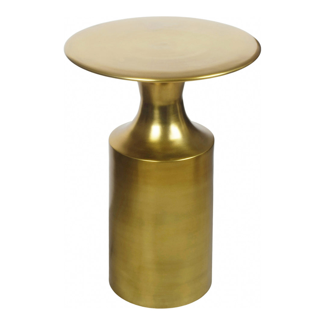 American Home Furniture | Moe's Home Collection - Rassa Polished Gold Accent Table