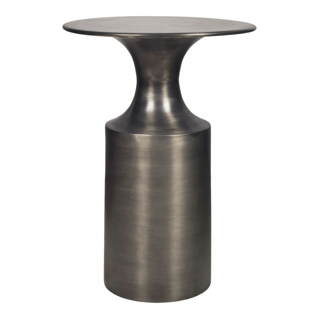 American Home Furniture | Moe's Home Collection - Rassa Polished Zinc Accent Table