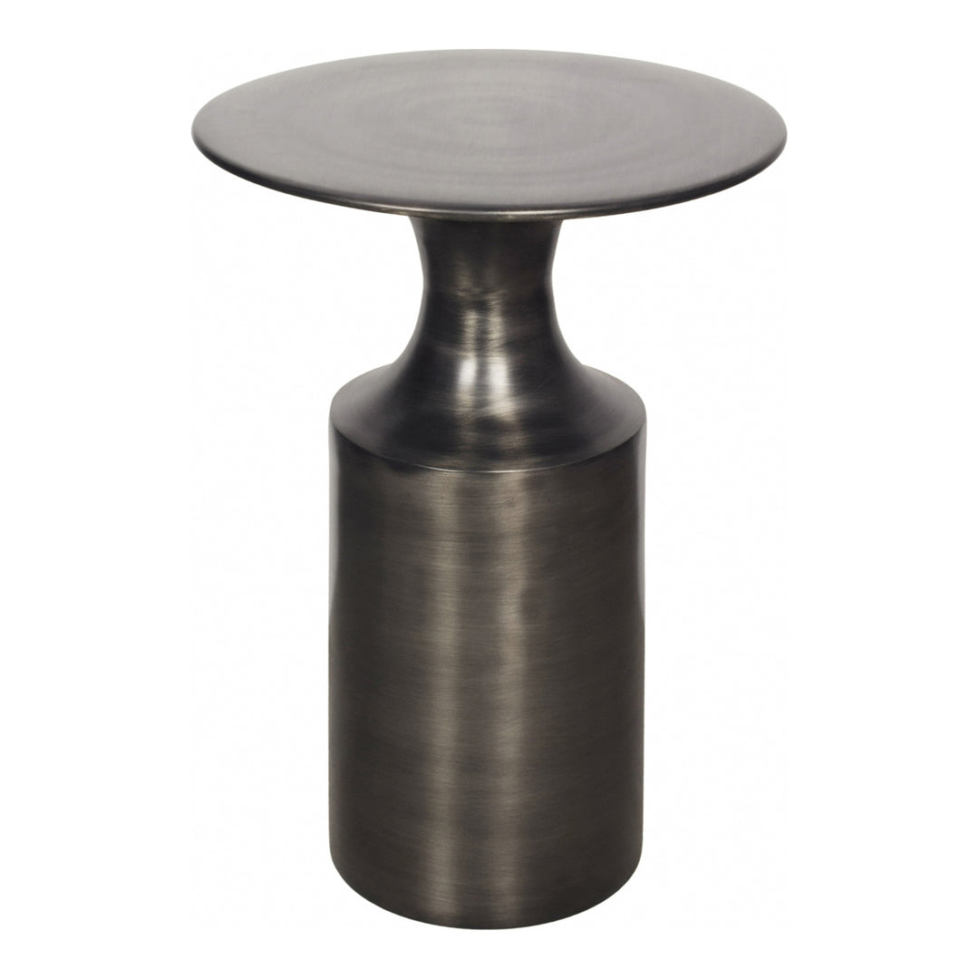 American Home Furniture | Moe's Home Collection - Rassa Polished Zinc Accent Table