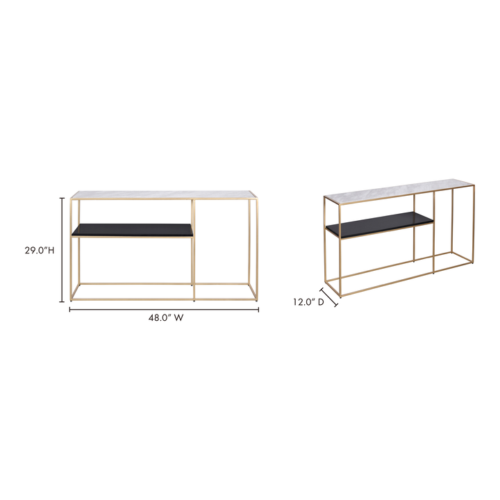 American Home Furniture | Moe's Home Collection - Mies Console Table