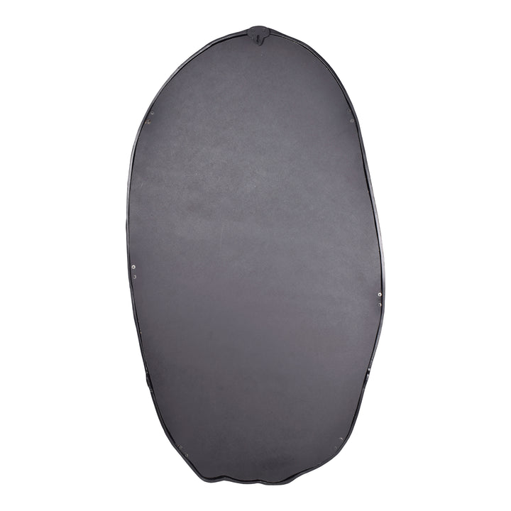 American Home Furniture | Moe's Home Collection - Foundry Mirror Oval Black