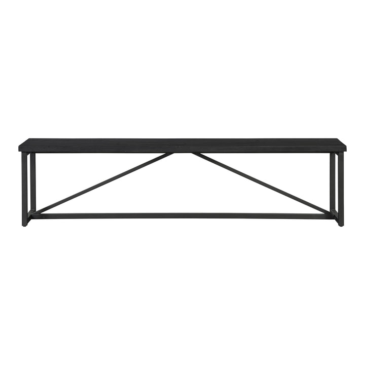 American Home Furniture | Moe's Home Collection - Sierra Bench Black