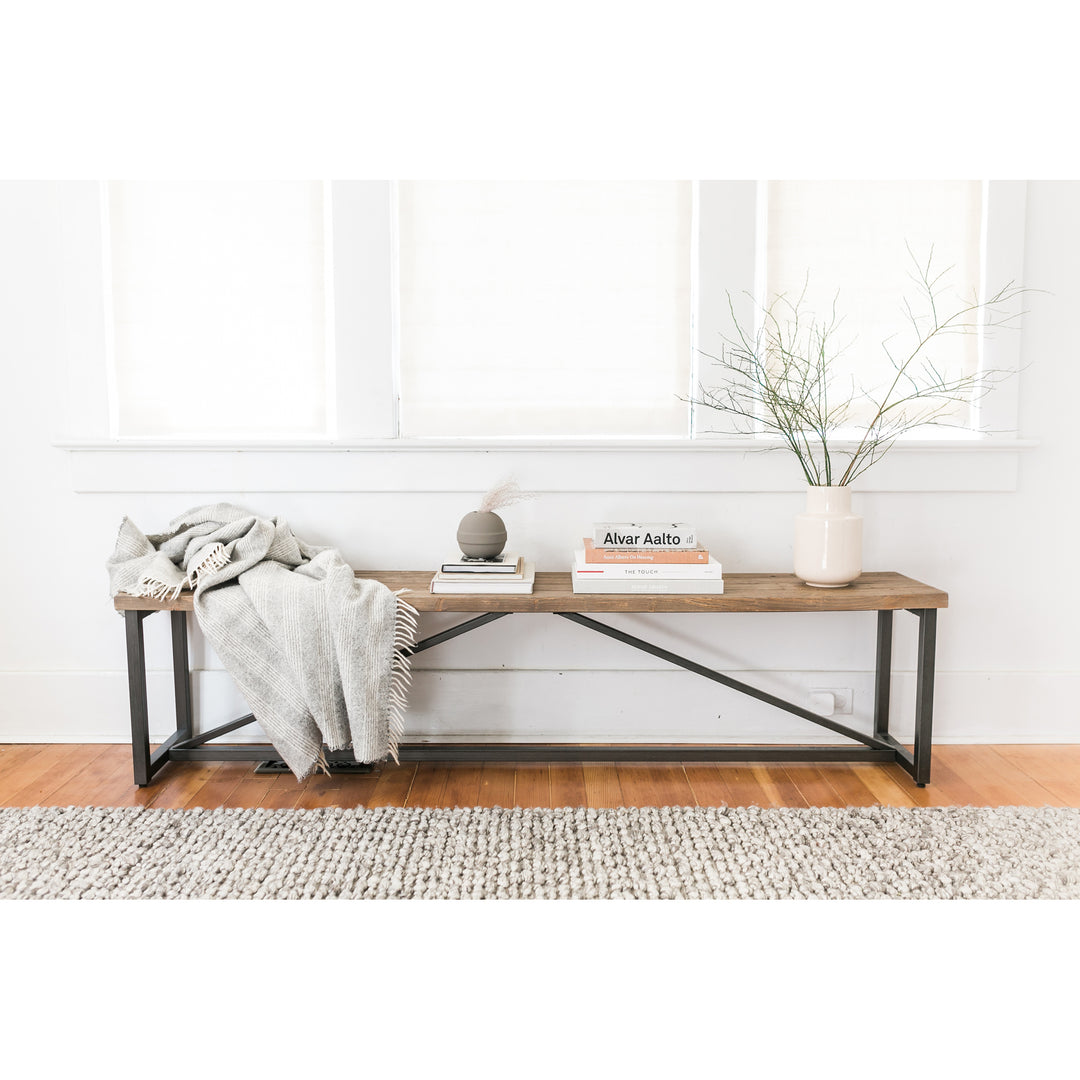 American Home Furniture | Moe's Home Collection - Sierra Bench Natural