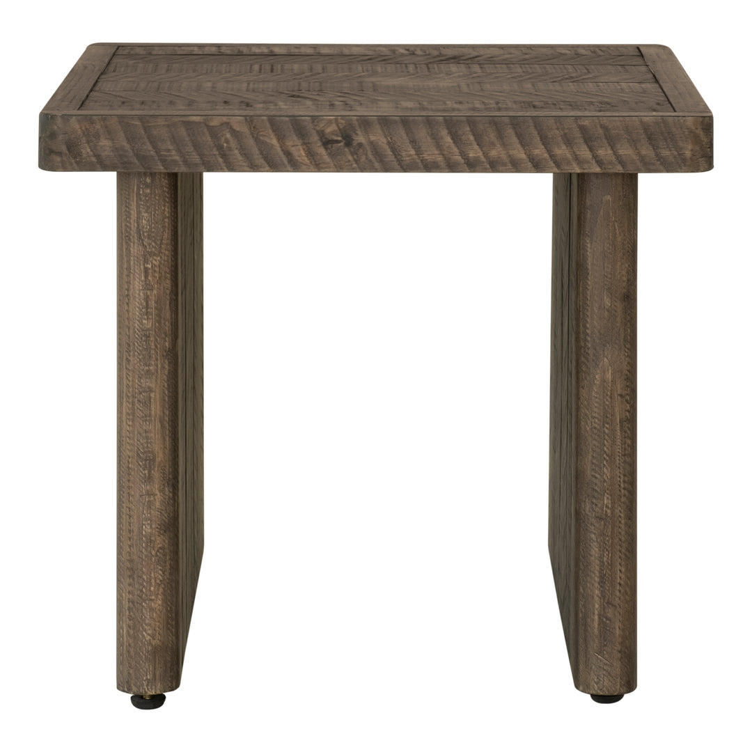 American Home Furniture | Moe's Home Collection - Monterey End Table Aged Brown