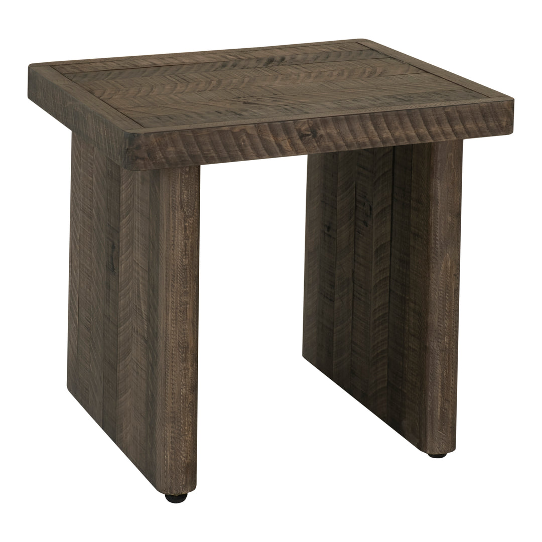 American Home Furniture | Moe's Home Collection - Monterey End Table Aged Brown