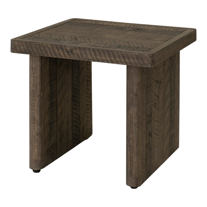 American Home Furniture | Moe's Home Collection - Monterey End Table Aged Brown