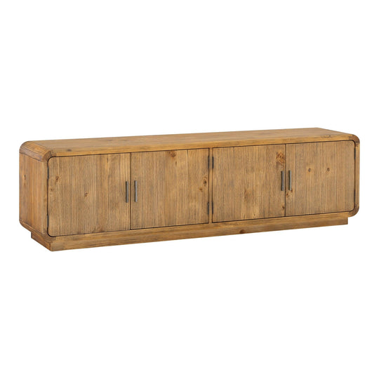 Moe's Home Collection - Monterey Media Cabinet Rustic Blonde - FR-1027-21 | American Home Furniture