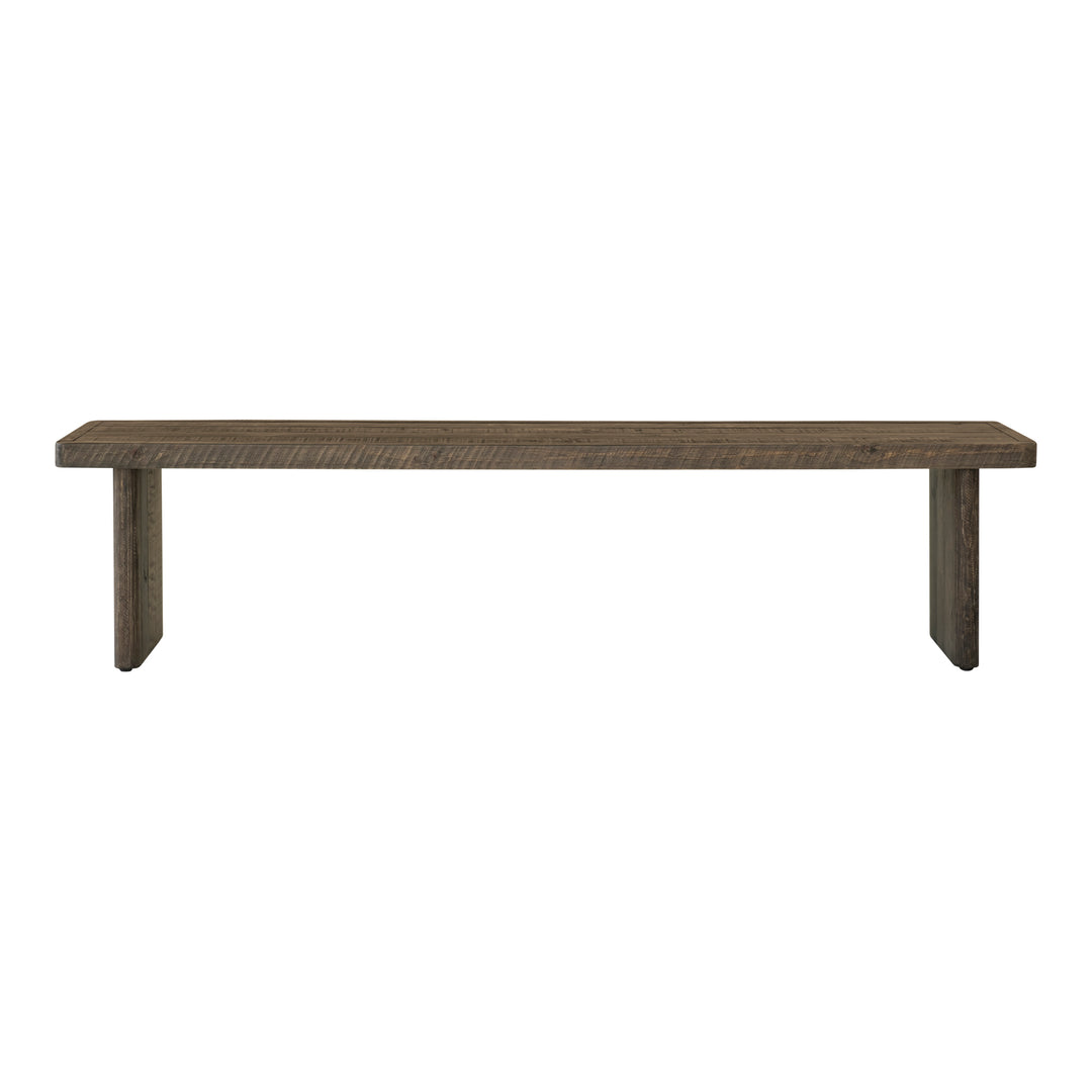 American Home Furniture | Moe's Home Collection - Monterey Bench Aged Brown