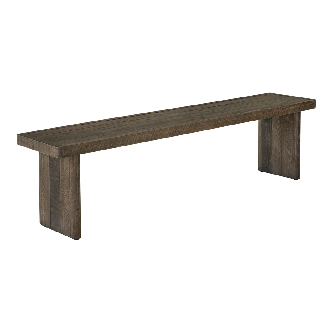 American Home Furniture | Moe's Home Collection - Monterey Bench Aged Brown