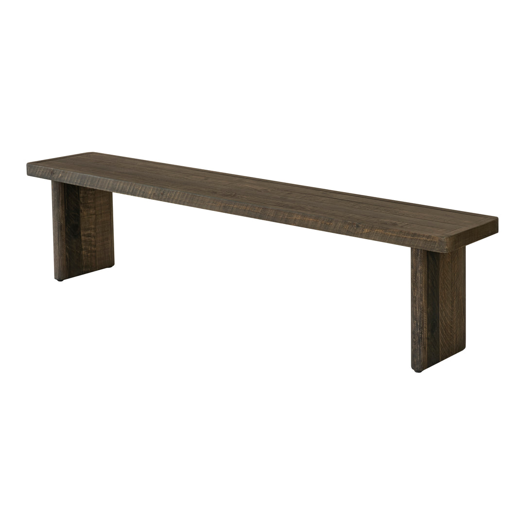 American Home Furniture | Moe's Home Collection - Monterey Bench Aged Brown