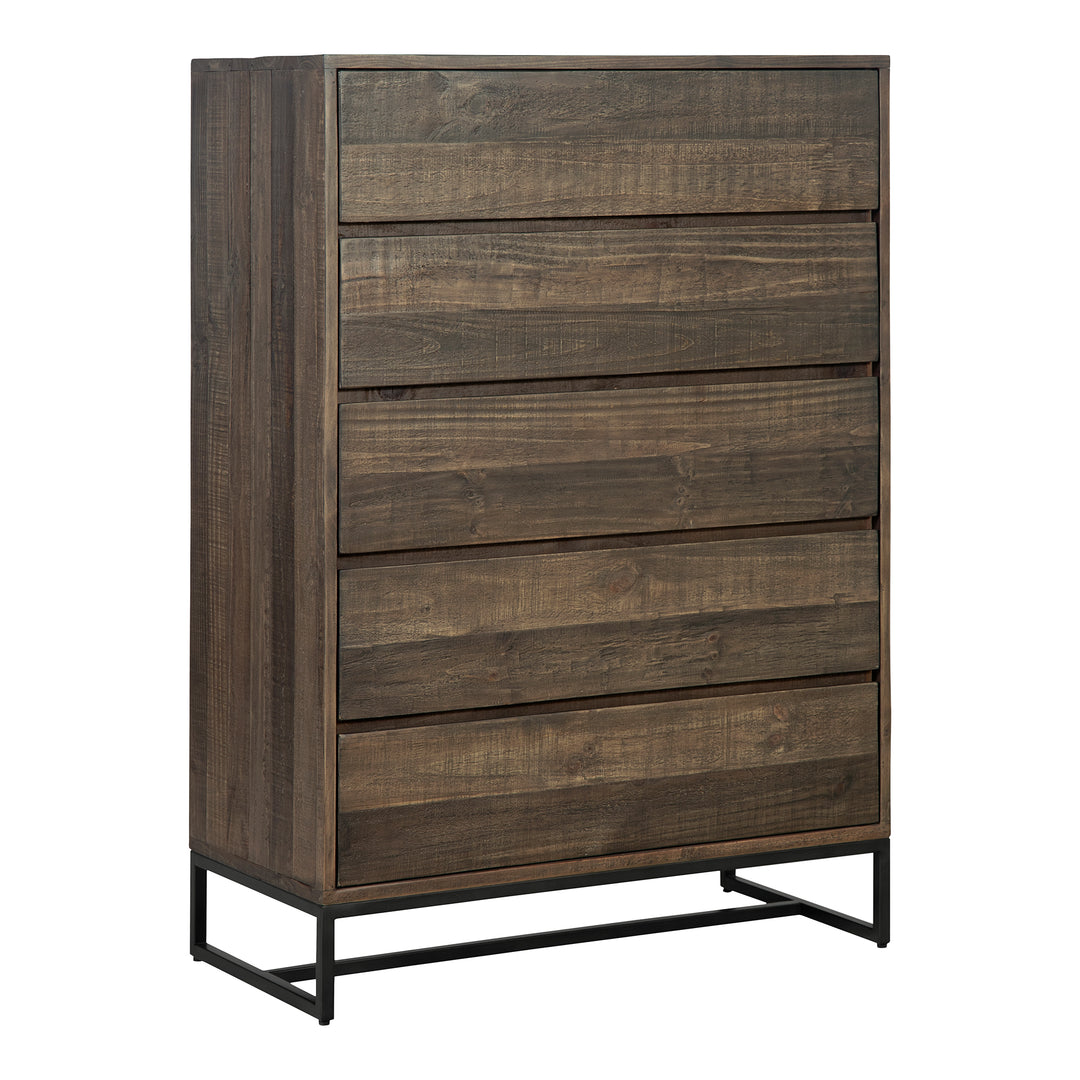 American Home Furniture | Moe's Home Collection - Elena 5 Drawer Chest