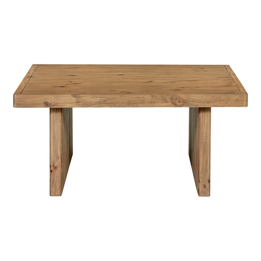 American Home Furniture | Moe's Home Collection - Monterey Square Coffee Table Rustic Blonde
