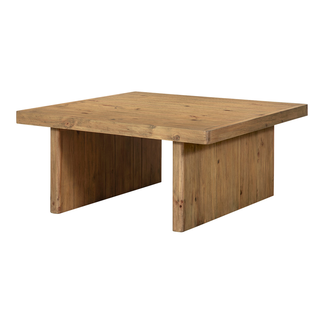 American Home Furniture | Moe's Home Collection - Monterey Square Coffee Table Rustic Blonde