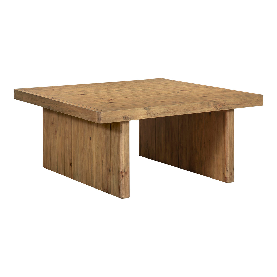 American Home Furniture | Moe's Home Collection - Monterey Square Coffee Table Rustic Blonde