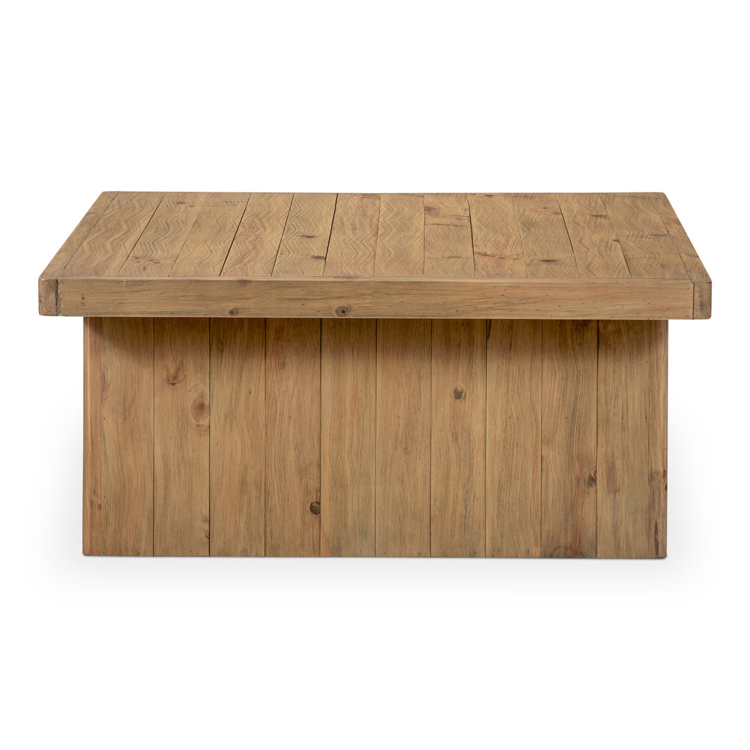 American Home Furniture | Moe's Home Collection - Monterey Square Coffee Table Rustic Blonde