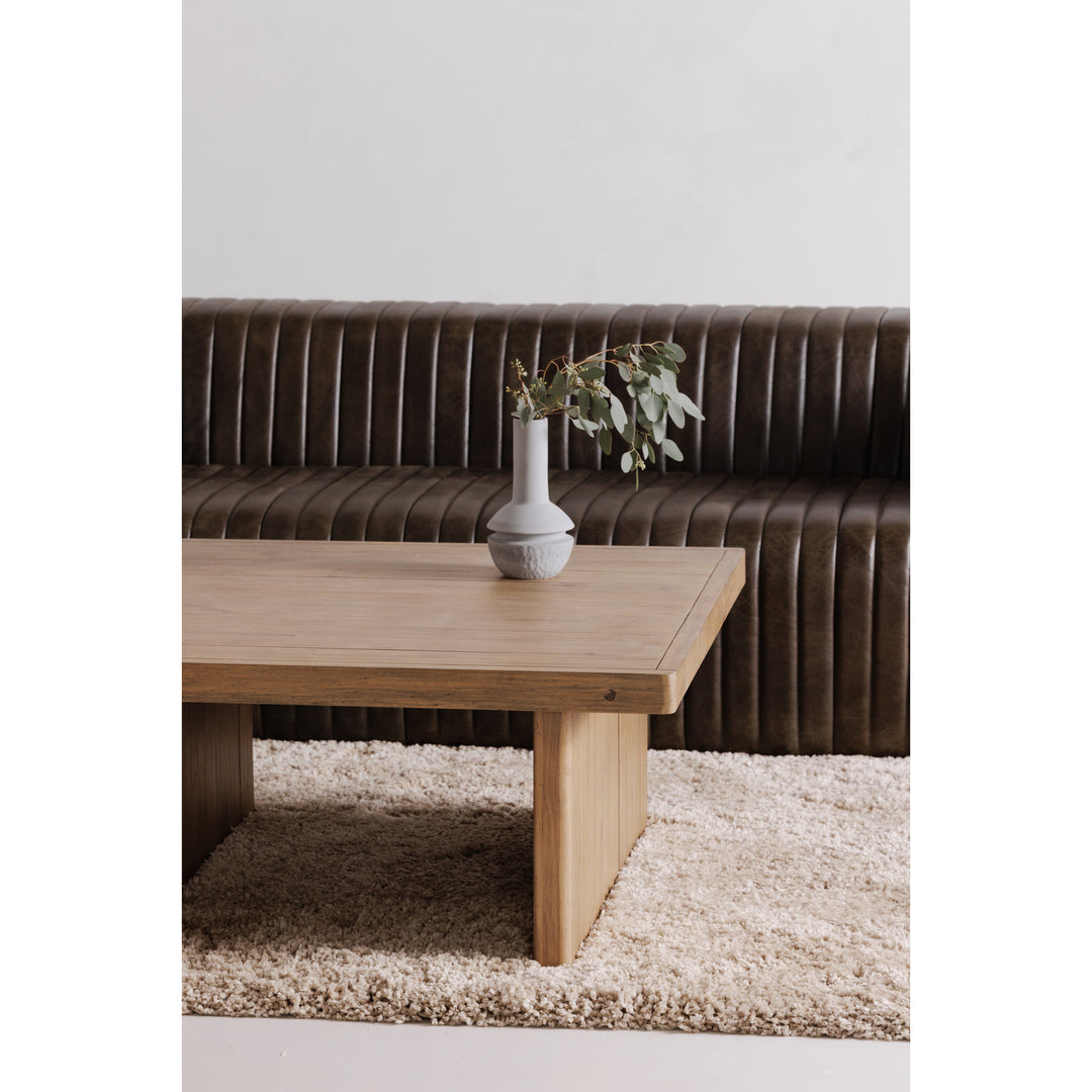 American Home Furniture | Moe's Home Collection - Monterey Square Coffee Table Rustic Blonde