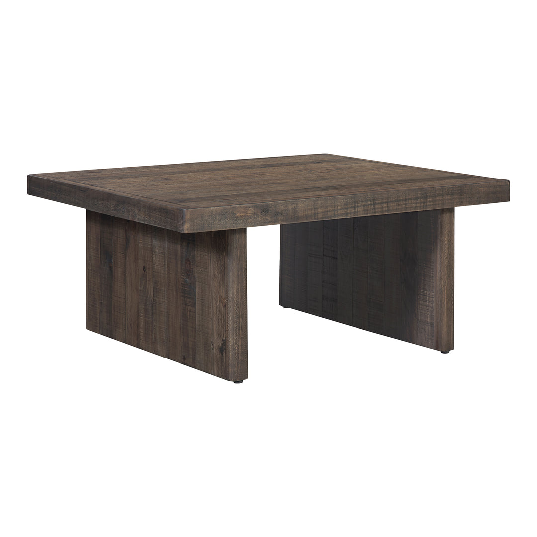 American Home Furniture | Moe's Home Collection - Monterey Square Coffee Table Aged Brown