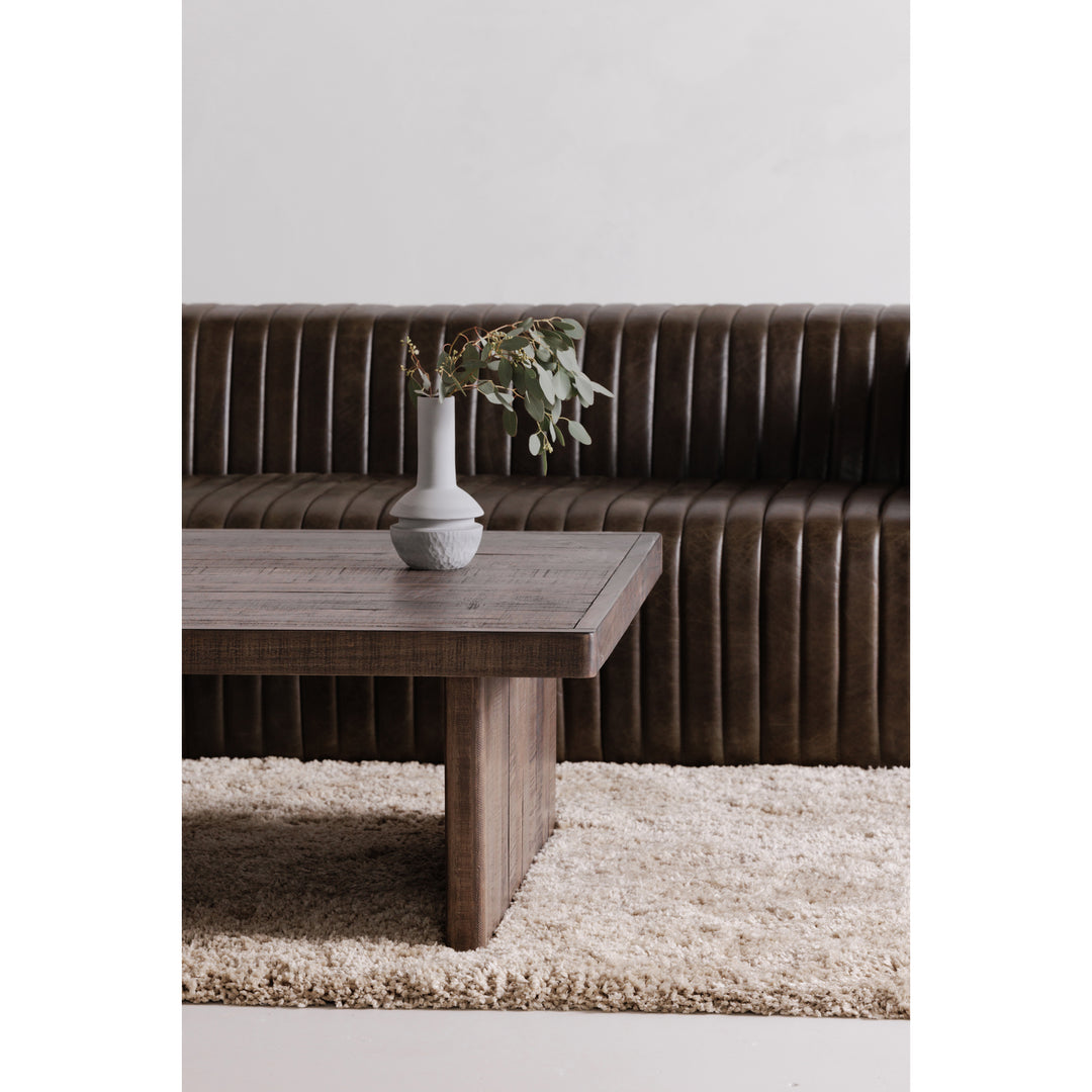 American Home Furniture | Moe's Home Collection - Monterey Square Coffee Table Aged Brown