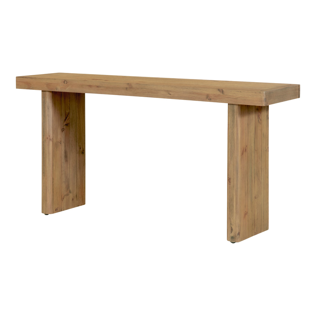 American Home Furniture | Moe's Home Collection - Monterey Console Table Rustic Blonde
