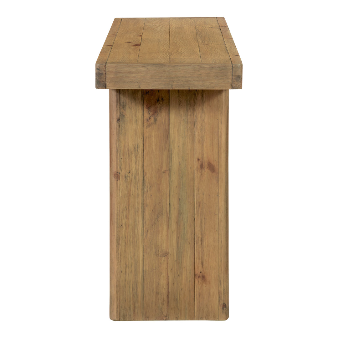 American Home Furniture | Moe's Home Collection - Monterey Console Table Rustic Blonde