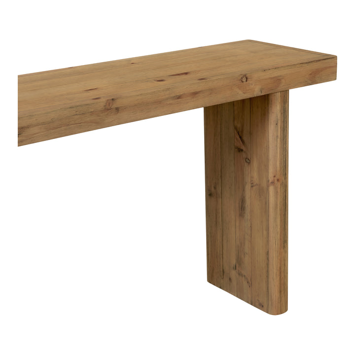 American Home Furniture | Moe's Home Collection - Monterey Console Table Rustic Blonde