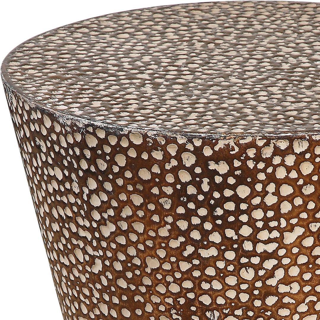 CUTLER DRUM SHAPED ACCENT TABLE - AmericanHomeFurniture