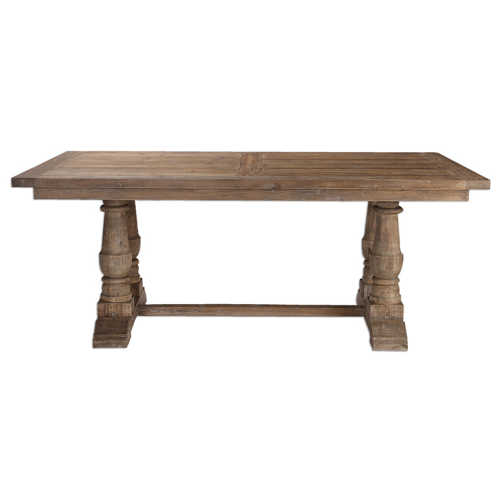 STRATFORD SALVAGED WOOD DINING TABLE - AmericanHomeFurniture