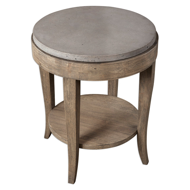 Deka Round Side Table - AmericanHomeFurniture