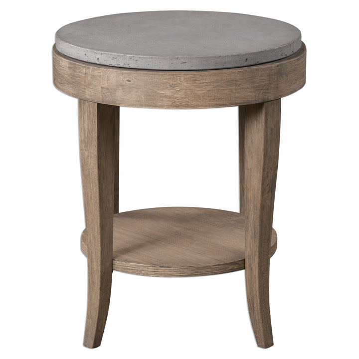 Deka Round Side Table - AmericanHomeFurniture