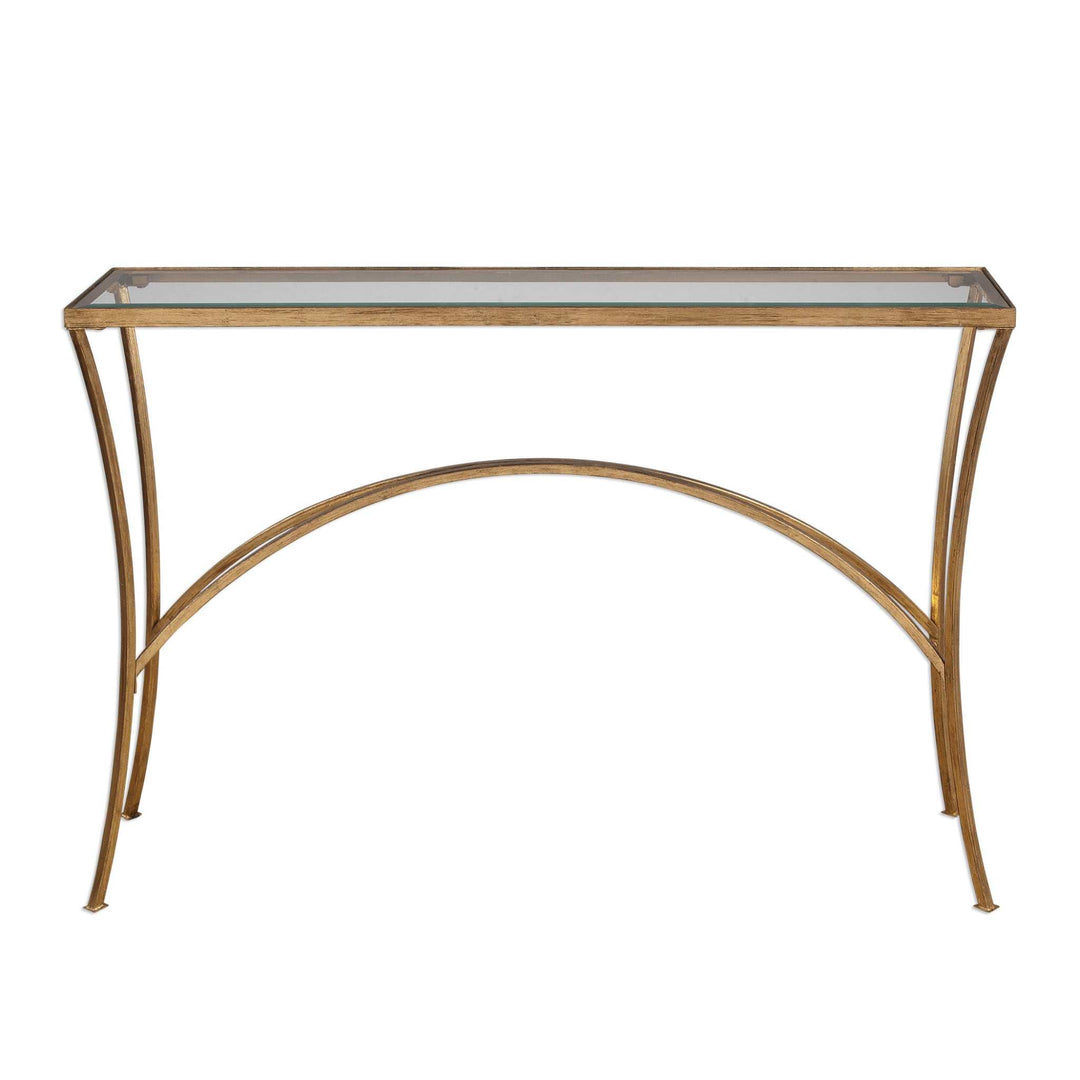 ALAYNA GOLD CONSOLE TABLE - AmericanHomeFurniture