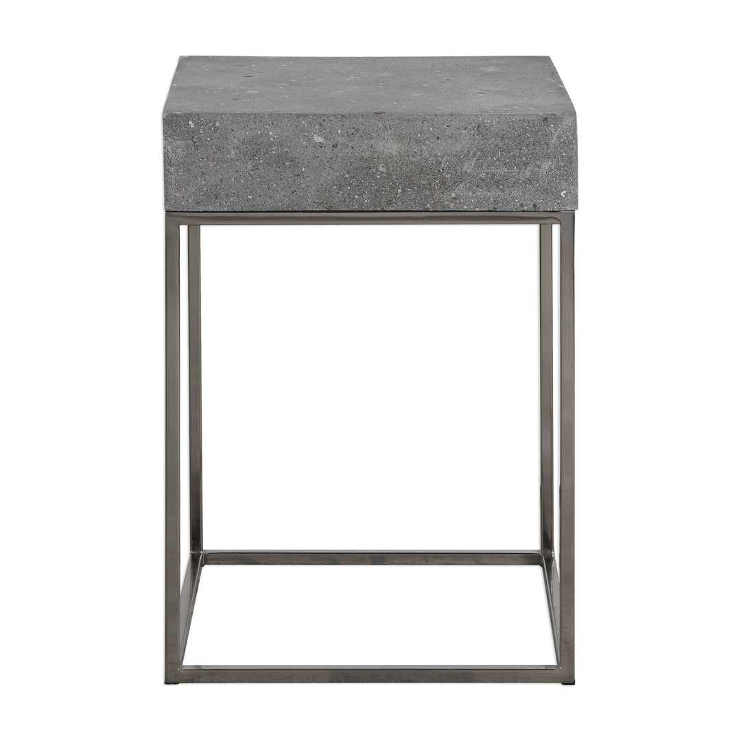 JUDE CONCRETE ACCENT TABLE - AmericanHomeFurniture