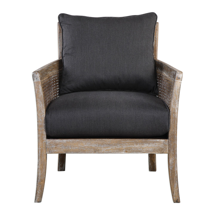 Encore Dark Gray Armchair - AmericanHomeFurniture