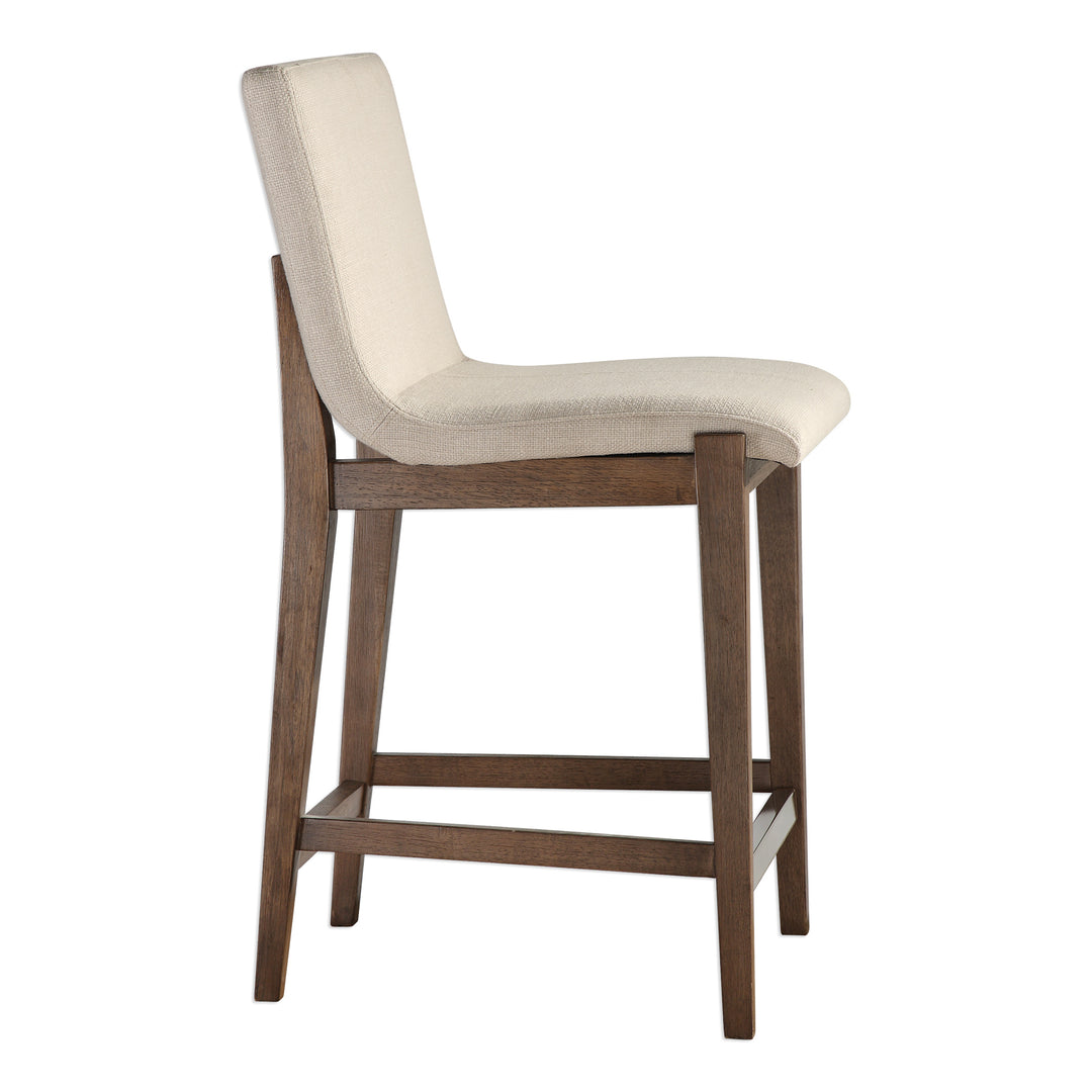 KLEMENS LINEN COUNTER STOOL - AmericanHomeFurniture