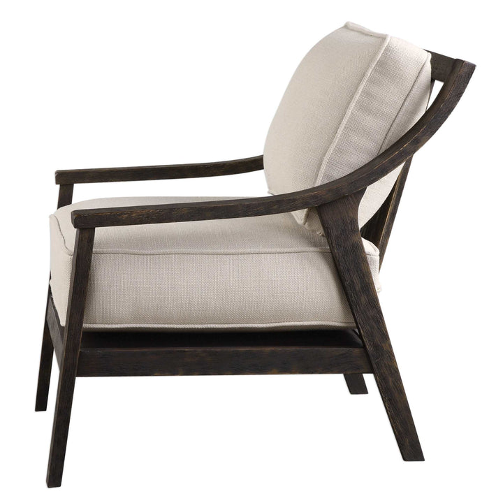 Lyle Beige Accent Chair - AmericanHomeFurniture