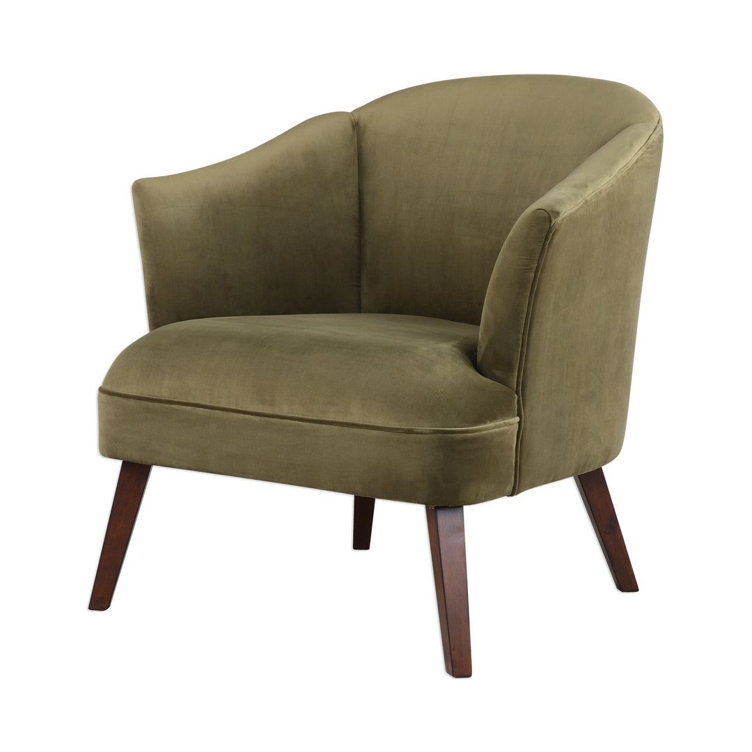 Conroy Olive Accent Chair - AmericanHomeFurniture