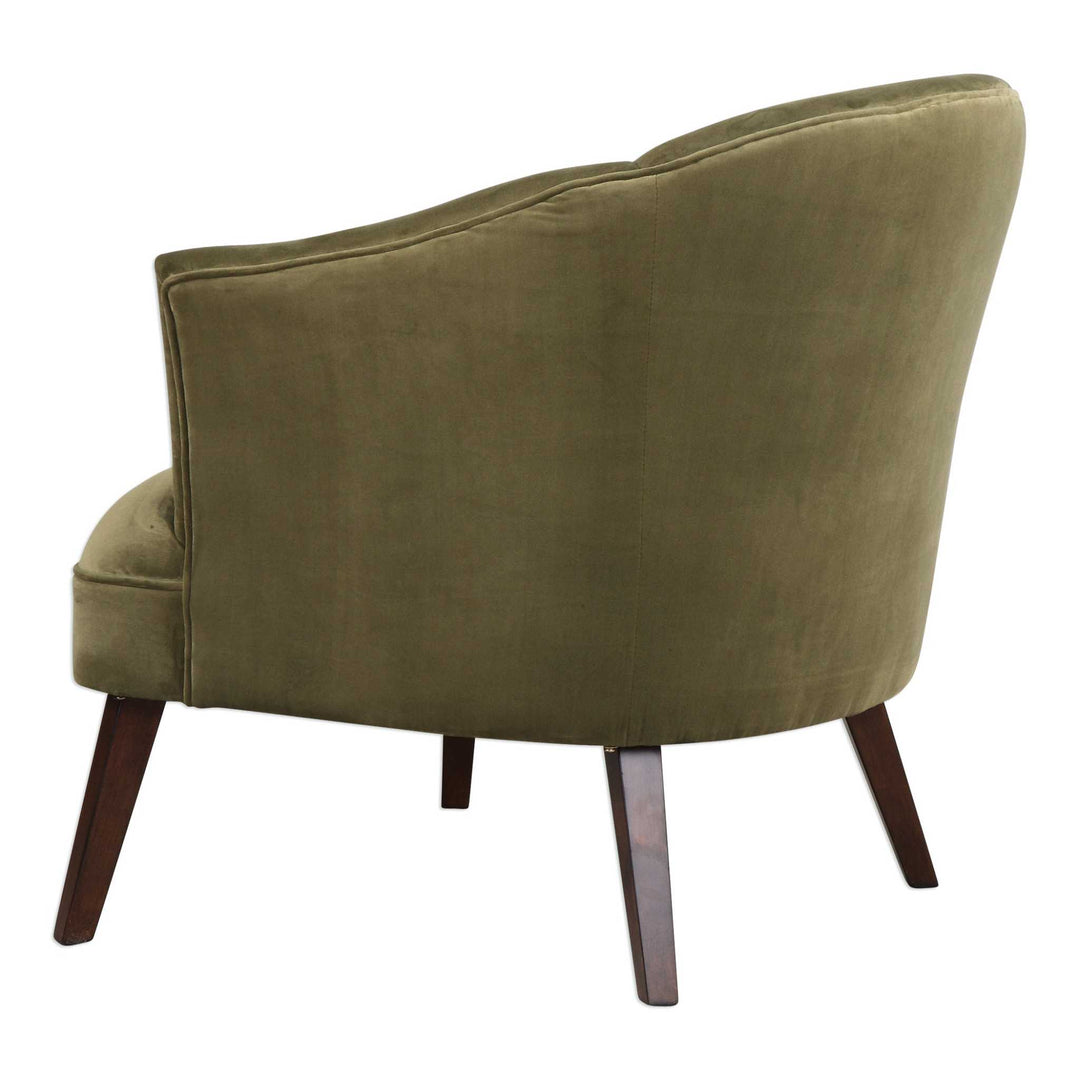 Conroy Olive Accent Chair - AmericanHomeFurniture