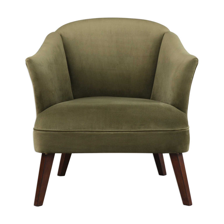 Conroy Olive Accent Chair - AmericanHomeFurniture