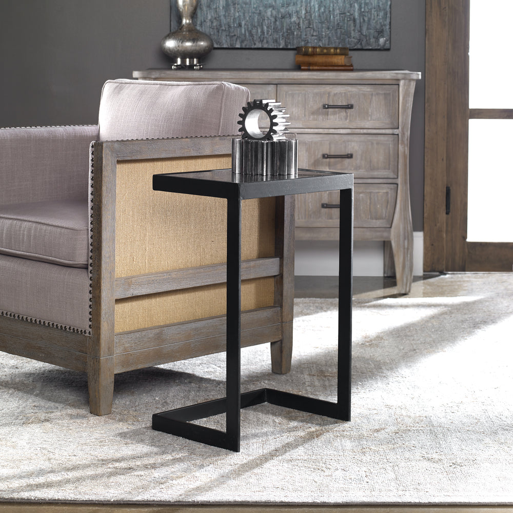WINDELL CANTILEVER ACCENT TABLE - AmericanHomeFurniture