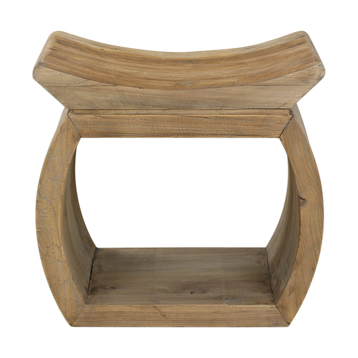 CONNOR ELM ACCENT STOOL - AmericanHomeFurniture