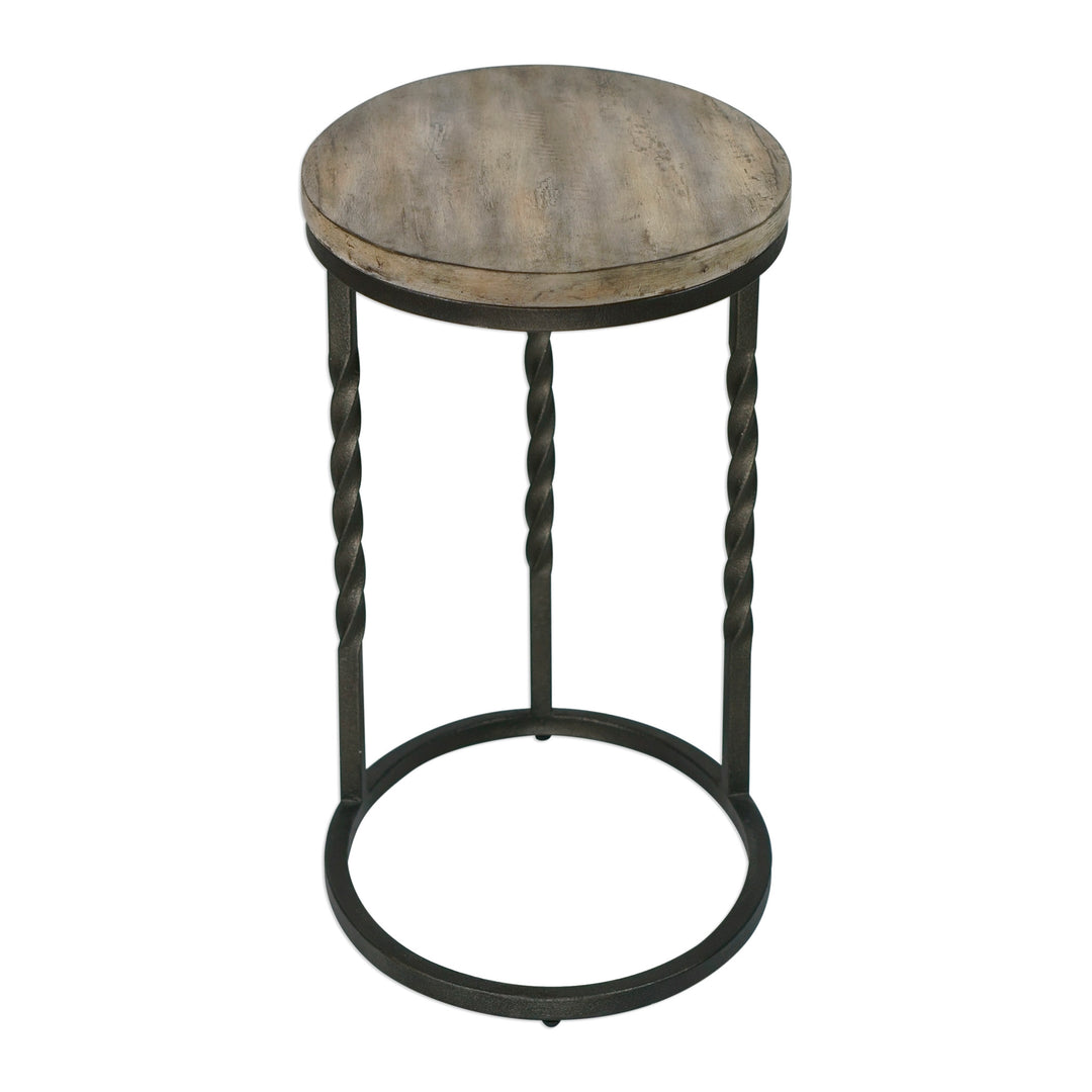 TAURET CANTILEVER ACCENT TABLE - AmericanHomeFurniture