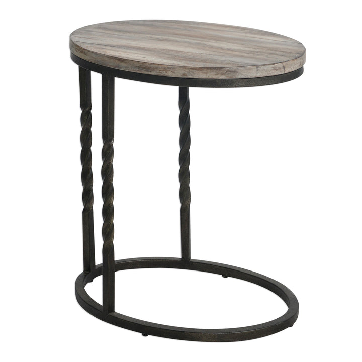 TAURET CANTILEVER ACCENT TABLE - AmericanHomeFurniture