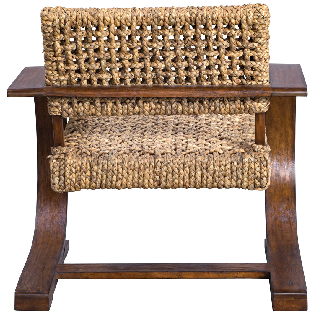 Rehema Natural Woven Accent Chair - AmericanHomeFurniture