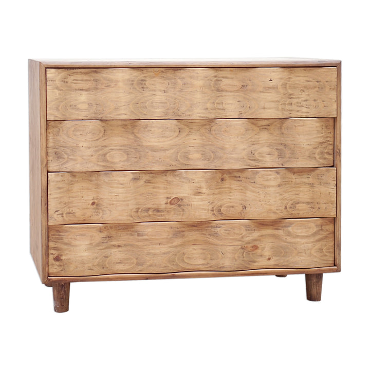 CRAWFORD LIGHT OAK ACCENT CHEST - AmericanHomeFurniture