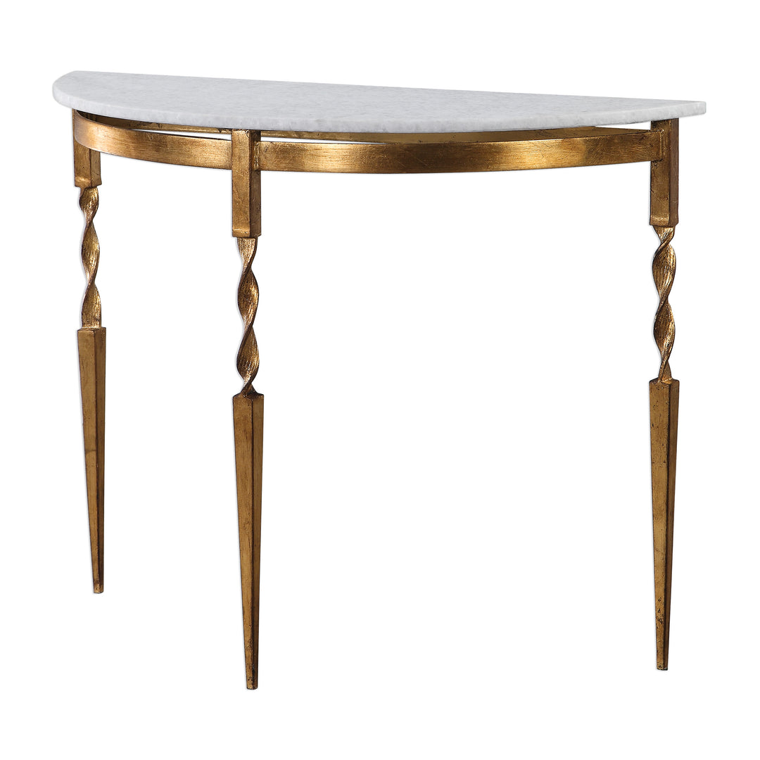 IMELDA DEMILUNE CONSOLE TABLE - AmericanHomeFurniture