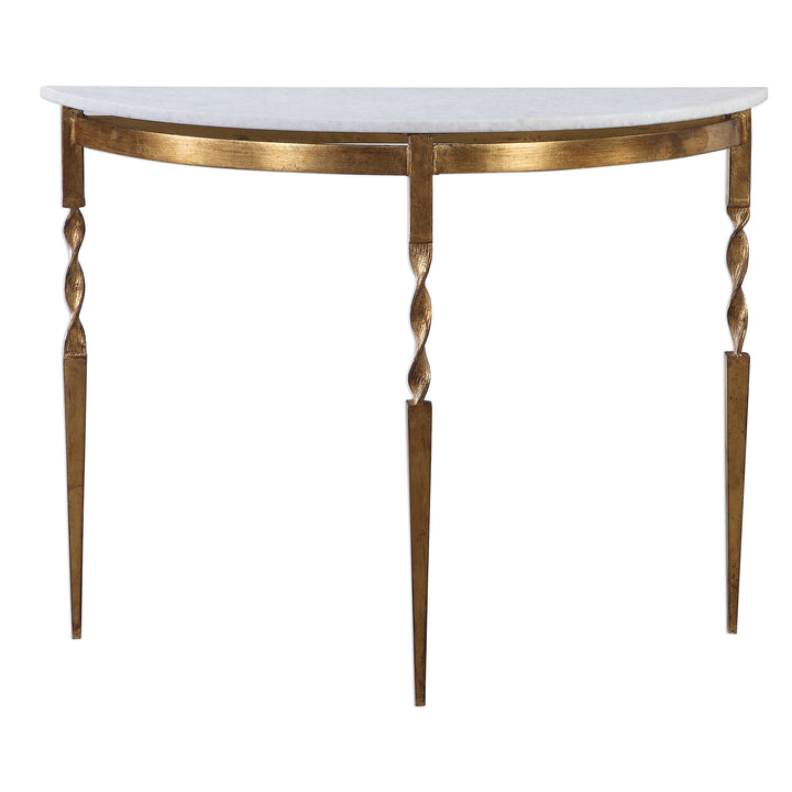 IMELDA DEMILUNE CONSOLE TABLE - AmericanHomeFurniture