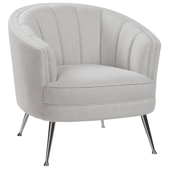 Janie Mid-Century Accent Chair - AmericanHomeFurniture