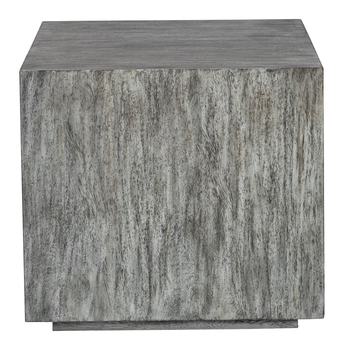 Kareem Modern Gray Side Table - AmericanHomeFurniture